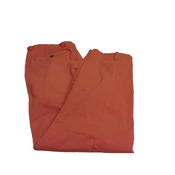 Brooks Brothers Clark Red Pants Cotton Spandex Stretch Sz. 34 Inseam 27.5 - Picture 4 of 5